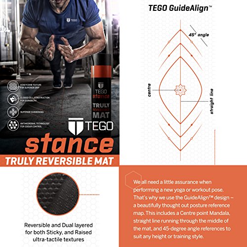Best TEGO Stance Truly Reversible Mat with GuideAlign