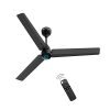 atomberg Renesa 1200mm BLDC Motor 5 Star Rated Ceiling Fans for Home with Remote Control | Upto 65% Energy Saving High Speed Fan with LED Lights | 2+1 Year Warranty (Matt Black)