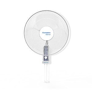 Crompton HighFlo Wave Plus 400-MM (16 inch) 60W Oscillating Wall Fan (KD White)