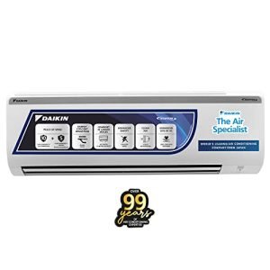 Daikin 1.5 Ton 3 Star Inverter Split AC (Copper, PM 2.5 Filter, 2023 Model, FTKY50UV, White)