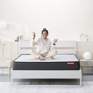 duroflex Livein Orthopedic - Pressure Relieving, Memory Foam, Roll Pack, 6 Inch Queen Size Medium Firm Mattress with Superior Comfort and Anti Microbial Fabric (75x60x6 Inches)