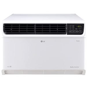 LG 1.5 Ton 3 Star Wi-Fi DUAL Inverter Window AC (Copper, Convertible 4-in-1 cooling, RW-Q18WWXA, 2023 Model, HD Filter with Anti-Virus Protection, White)