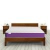 SleepX Ortho Plus Quilted 6 inch King Bed Size, Memory Foam Mattress (Purple, 72x72x6)