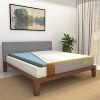 SleepyCat Original Ortho 3-Layered Medium Firm 6-inch Memory Foam Mattress with Bamboo Cover (King Size, 78x72x6 inches)