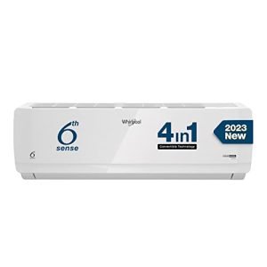 Whirlpool 1.5 Ton 3 Star, Flexicool Inverter Split AC (Copper, Convertible 4-in-1 Cooling Mode, HD Filter 2023 Model, S3K1PPO, White)