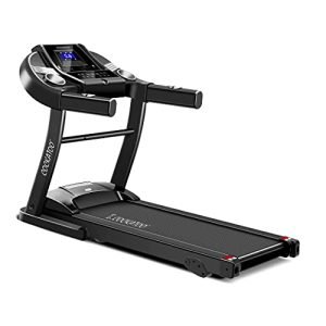 Cockatoo CTM-05 1.5 HP - 2HP Peak DC Motorized Treadmill for Home, with 3 Level Manual Incline, Max Speed 14 Km/Hr., Max User Weight 90 Kg(DIY, Do It Yourself Installation, Multicolour)
