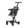 Dream On Me Lightweight and Compact Coast Rider Stroller with One Hand Easy Fold, Adjustable Handles and Soft Ride Wheels (37.5x28x14 Inch (Pack of 1), Grey)