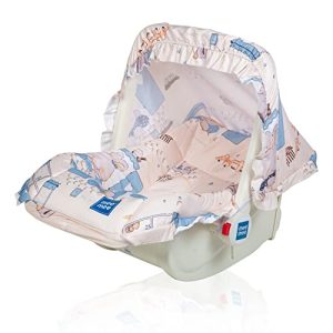 Mee Mee Cozy Baby Carry Cot, Rocking Chair With Soft Pada Cushioned, 3 Point safety Lap belt,4 in 1 Multi Purpose Kids, Rocker for Infant Babies of 0 to 1.5 Years & Weight Capacity Upto 13 Kgs (Beige)