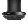 Hindware Smart Appliances Nadia IN 60 cm 1350 m³/hr Stylish Filterless Auto-Clean Kitchen Chimney With Metallic Oil Collector, Motion Sensor & Touch Control For Easy Operation (Curved Glass, Black)