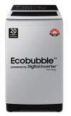 Samsung 7 kg, 5 star, Eco Bubble Technology, Digital Inverter Motor, Soft Closing Door, Fully-Automatic Top Load Washing Machine (WA70BG4441YYTL, Lavender Gray)