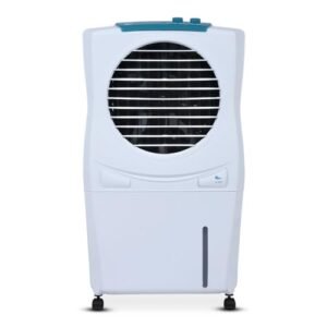 Symphony Ice Cube 27 Personal Air Cooler For Home with Powerful Fan, 3-Side Honeycomb Pads, i-Pure Technology and Low Power Consumption (27L, White)