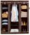 Solimo 3-Door Foldable Wardrobe