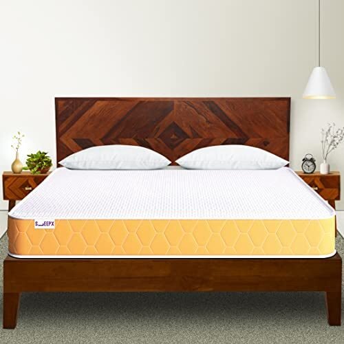 SleepX Dual Comfort Mattress 5 inch Queen Bed Size